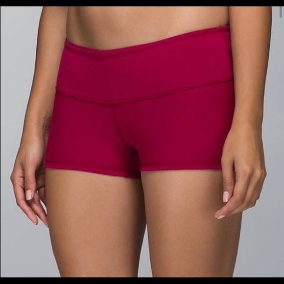 Lululemon Cranberry Boogie Shorts - Size 4